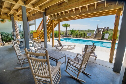Spring Deals! Heated Pool, Oceanfront Private Beach Access, Theater, Game Room