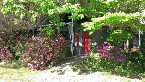 Bear Paw Cottage #5  Queen Log Bed: COZY!: Pet Friendly; 2 Adults/2 Children Max