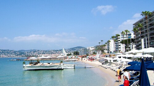 Luxe appartement, perfect voor strand en het verkennen van Juan-les-Pins en Antibes,