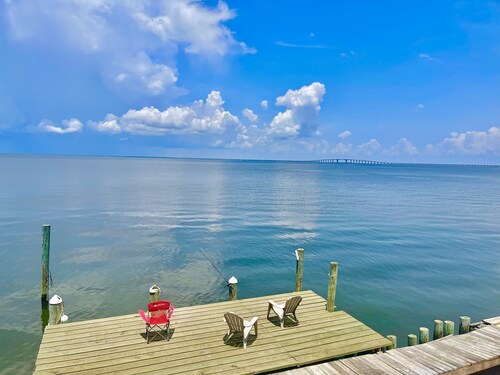 Fish Haven-Deep Water-Dock-Best Views-Peaceful-Linens Furnishe