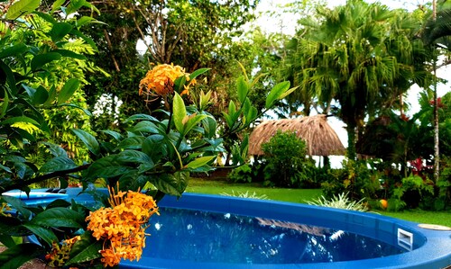 Absolute Beachfront Holiday Cottage with Private Saltwater Pool on Savusavu Bay