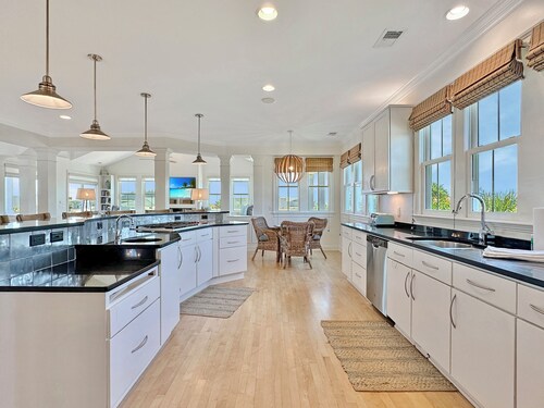 Prime location!  Downtown IOP.  Private pool. Elevator.  1 block to town/beach.