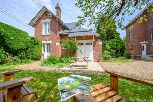Freistehendes Ferienhaus in St Just en Chaussée (Picardie, Oise)