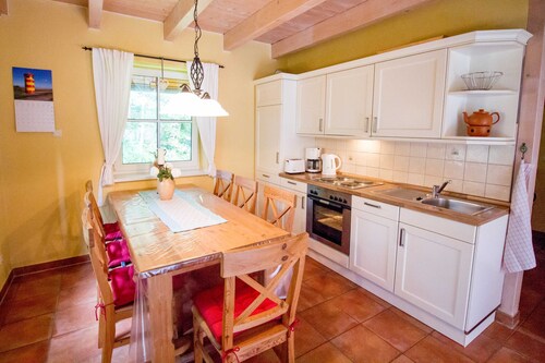 4-Raum-Landhaus (4) mit Sauna und Kamin (86m²) - Ferienhof Landhäuser