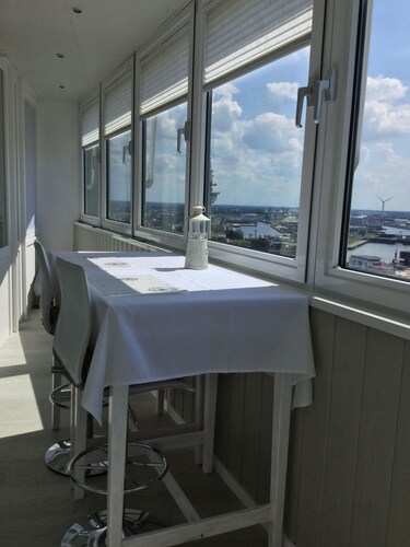 FeWo WeserWeitblick in der 20. Etage im Columbus-Center