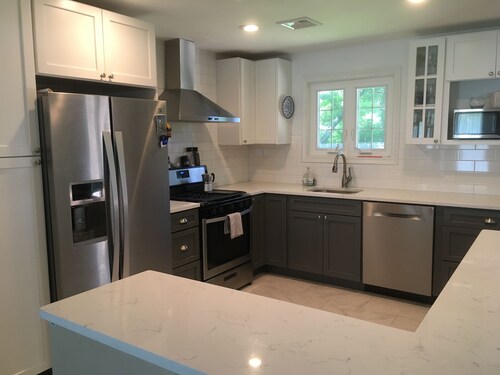 Great family home, fenced in back yard and Weber grill.