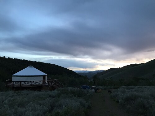 Backcountry Yurt in Private Valley