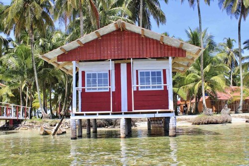 Private Over-Water Cabin on Paradise San Blas Island