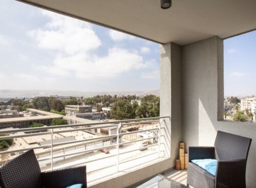 Beautiful apartment with terrace and views of Chinchorro beach