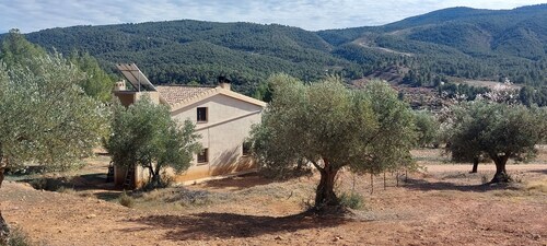 Eco-sustainable El Rincon Rural Estate in the Sierra de Martés Natural Park.