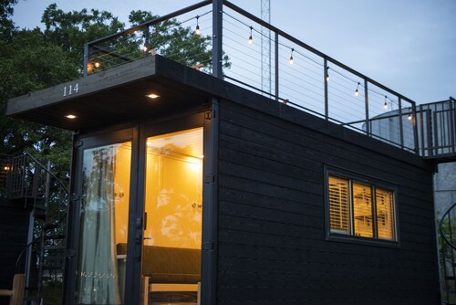 Honeycomb Container Home | "Pickleball Court!"