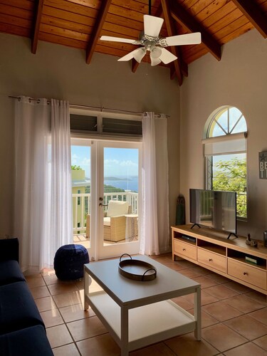 Newly Renovated 2-Bedroom Condo with Sunset View & Power Generator