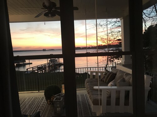 Family House on Lake Murray. 6 bedroom 6 1/2 bath house with big water view.