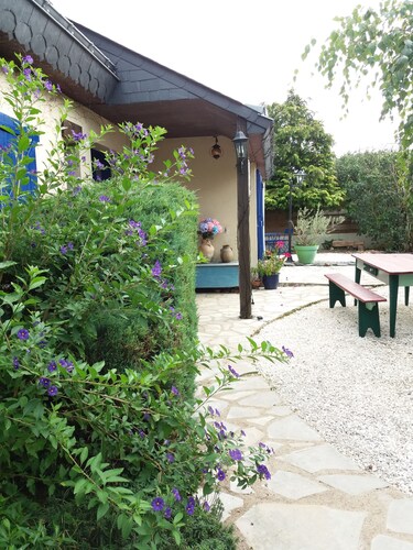 Bord de Loire , calme, nature ,jardin,espace
