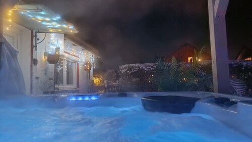 Ein besonderes Ferienhaus mit zwei Terrassen im schönen Allgäu