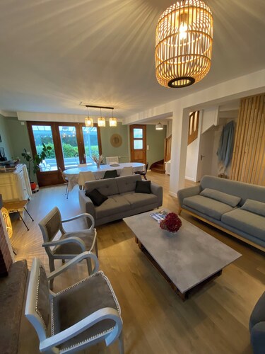 GĂźte de Clairville, Maison familiale avec piscine bord de mer