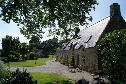 Large house with covered and heated swimming pool