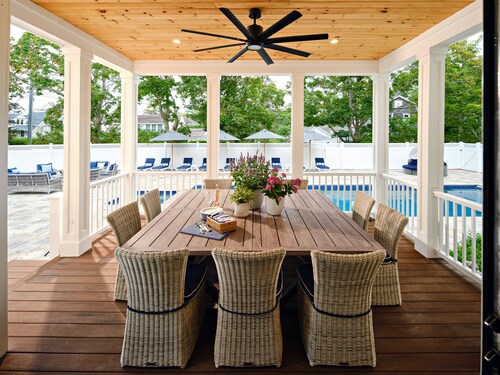 Downtown Chatham Luxury 9 BR Home with Heated Pool.  Pets welcome!