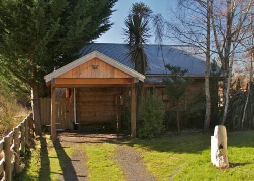 Gorgeous Log Cabin, Outdoor Bath & Mountain Views