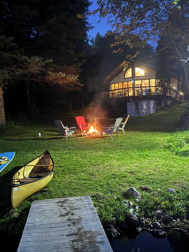 Lakefront cabin on Musser Lake! Beautiful spot to relax! Dogs welcome!