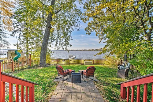 Lakefront Home w/ Game Room, Theater & Dock!
