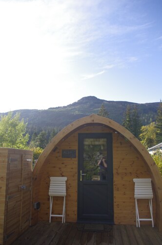 Beautiful en suite self catering  pod in Loch Lomond and Trossachs National Park