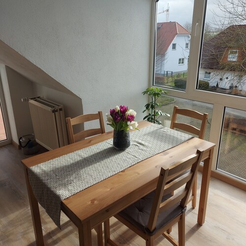 Edder Apartment-ruhige und gemütliche Ferienwohnung mit großem Balkon