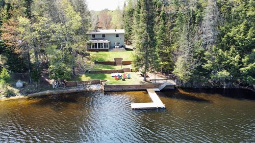 Belle Lake House located on Chateaugay Lake