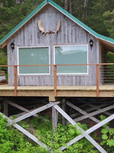 Remote Alaska living experience, private cabin.