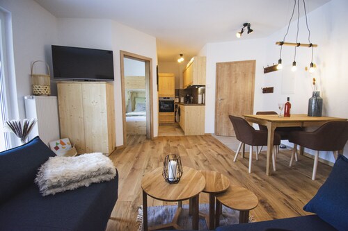 New, cozy vacation apartment directly on the Haselbach