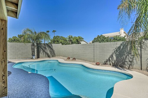 Private Pool & Fenced Yard: Phoenix Home