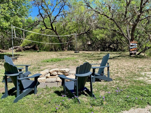 Private Riverside Cabin in Concan ~ Gated, Cowboy Chic, Beautiful Riverfront!