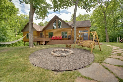 Lakefront Cabin Retreat, 2-Acre Lot w/ Deck!