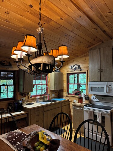 Woodland Creekside Cabin/HotTub/WiFi/Gameroom