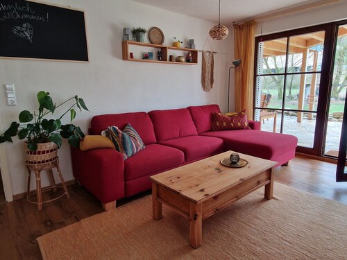 GemĂŒtliche Ferienwohnung mit Terrasse&Garten im Schwarzwald - 60mÂČbei Rottweil