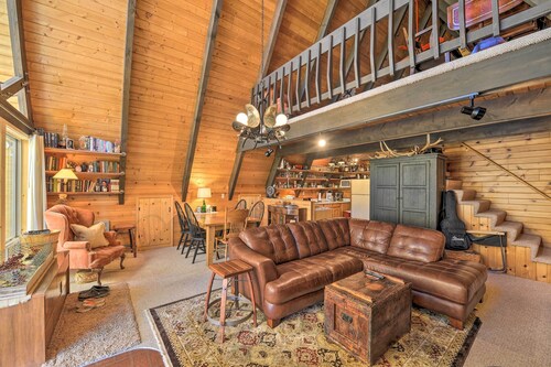 Irwin A-frame Cabin w/ Deck & Mountain Views!