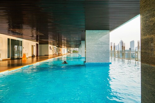 Modern Look And Comfy 2Br At Menteng Park Apartment