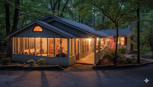 Enjoy 1.3 wooded acres and location to amenities Holly Lake has to offer.