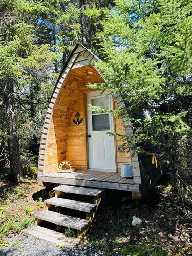 Rustic Wave Cottages-Glamping Pod #1