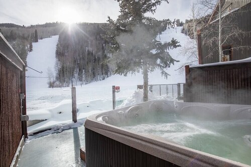 Double Diamond 9: Ski in/out, hot tub, fireplace, views!