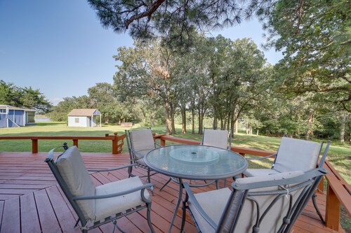 Waterfront Keystone Lake Gem: Private Dock, Kayaks