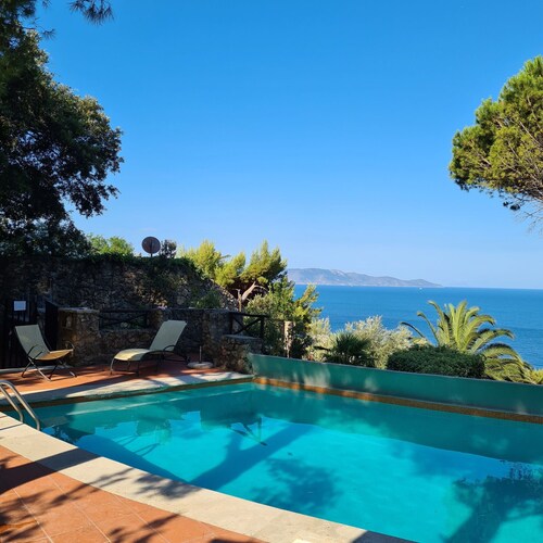 Argentarola in Porto Santo Stefano,Pool & Sea View