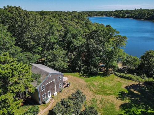 Lakefront retreat w/ deck, dock, sandy beach, 4 watercraft, <6 mins to 2 beaches