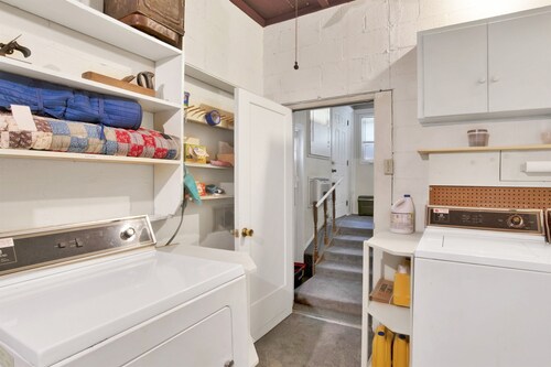 Grandma's house is calm and relaxing.