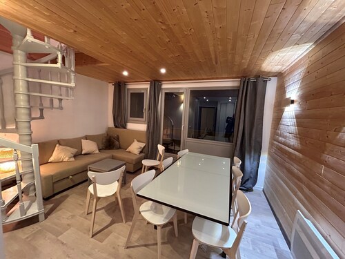 2 floors Appartement renovated Duplex 3 bedrooms at tignes Val Claret 