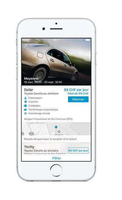 Réservez votre LOCATION DE VOITURE :