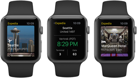 Apple Watch Expedia App