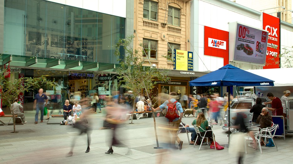 rundle mall adelaide south australia attraction rundle mall adelaide south australia attraction