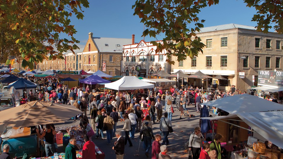 Salamanca Place - Hobart, Tasmania Attraction | Expedia.com.au