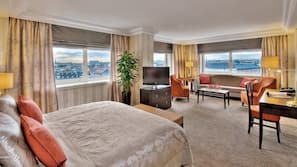 Literie hypoallergénique, minibar, coffre-forts dans les chambres